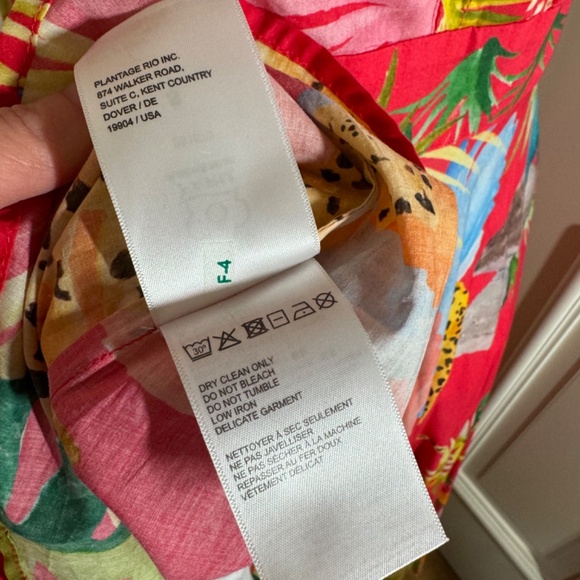 FARM Rio Colorful Tropical Midi Dress - Picture 14 of 15